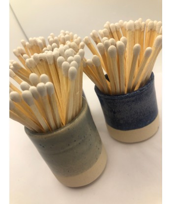 Ceramic Pot Candle & Matchpots vous aussi creer 