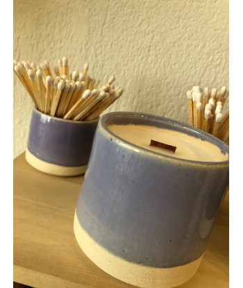 Ceramic Pot Candle & Matchpots vous aussi creer 