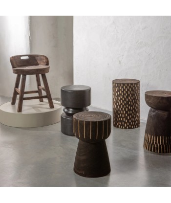 Tabouret naturel et pur Toutes les collections ici