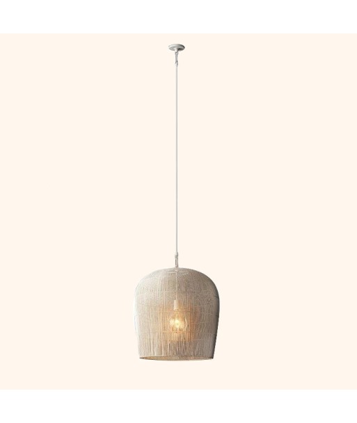 Suspension rotin minimaliste design scandinave solde