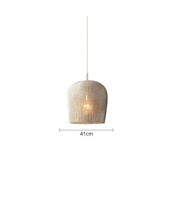 Suspension rotin minimaliste design scandinave solde