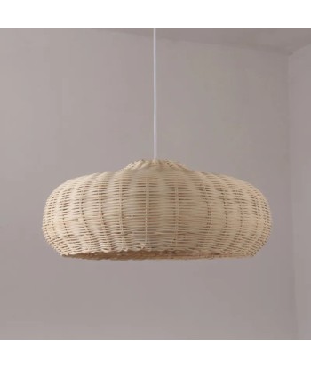 Suspension rotin design champignon vintage acheter