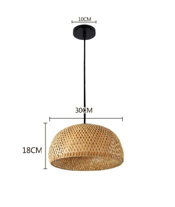 Suspension rotin arrondie naturelle vintage Comparez et commandez 