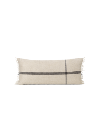 Coussin Calm - Long beige et Brun paiement sécurisé