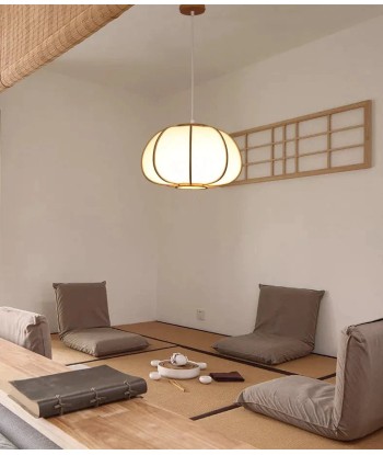 Suspension bambou arrondie moderne design japonais de technologie