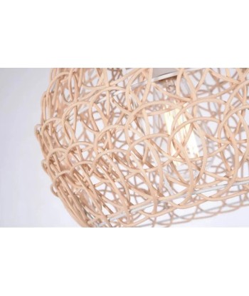 Suspension bambou cloche arrondie design moderne de France