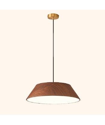 Suspension bois minimaliste évasée design scandinave Livraison rapide