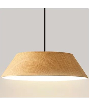 Suspension bois minimaliste évasée design scandinave Livraison rapide