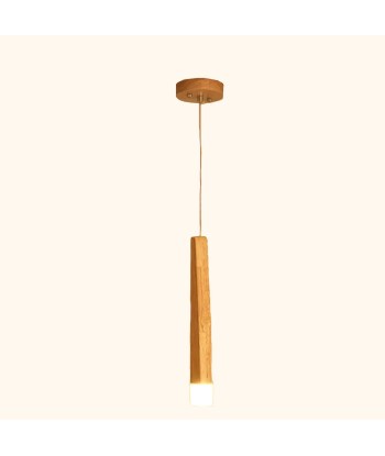 Suspension bois torche unique design scandinave en stock