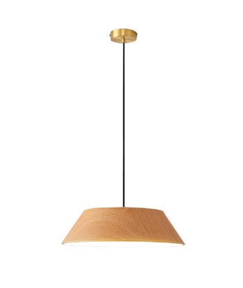 Suspension bois minimaliste évasée design scandinave Livraison rapide