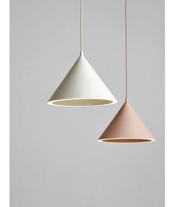 Suspension métal cône coloré design scandinave acheter en ligne