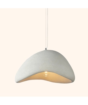 Suspension terre cuite cloche asymétrique scandinave minimaliste Amélioration de cerveau avec