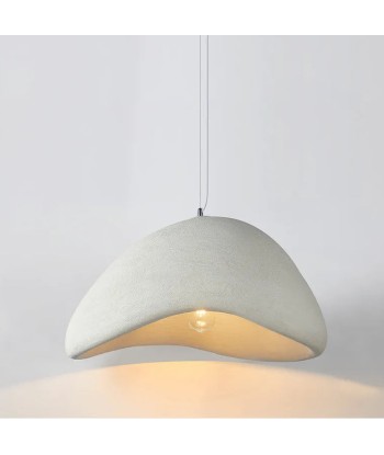 Suspension terre cuite cloche asymétrique scandinave minimaliste Amélioration de cerveau avec