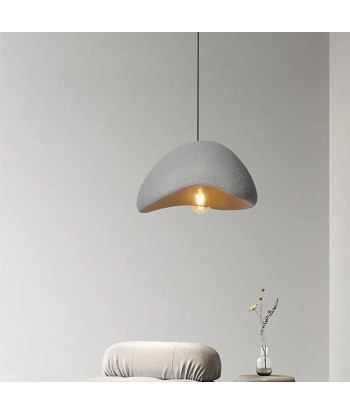 Suspension terre cuite cloche asymétrique scandinave minimaliste Amélioration de cerveau avec