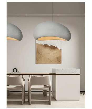 Suspension terre cuite cloche scandinave minimaliste sur le site 