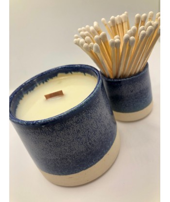 Ceramic Pot Candle & Matchpots vous aussi creer 