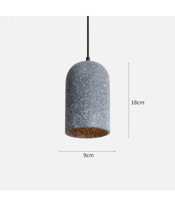 Suspension cloche allongée terrazzo industriel à prix réduit toute l'année