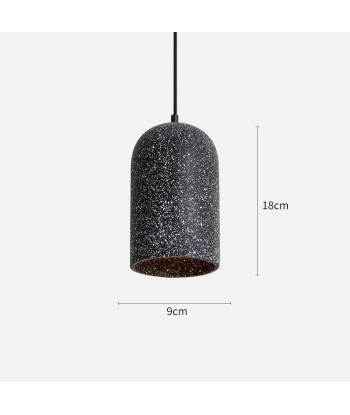 Suspension cloche allongée terrazzo industriel à prix réduit toute l'année