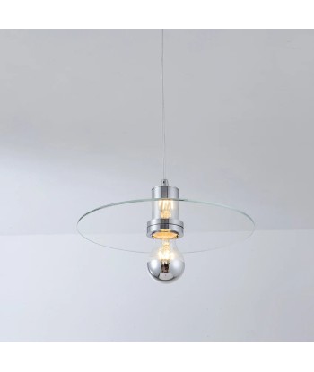 Suspension plate en verre design moderne votre