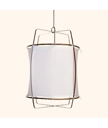 Suspension tissu lin blanc cylindre minimaliste scandinave meilleur choix