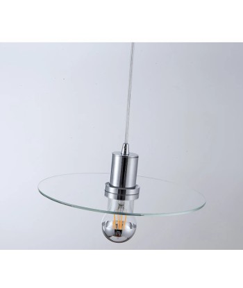 Suspension plate en verre design moderne votre