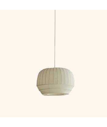 Suspension tissu globe rainuré scandinave france