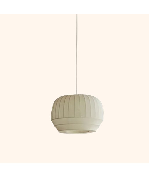 Suspension tissu globe rainuré scandinave france