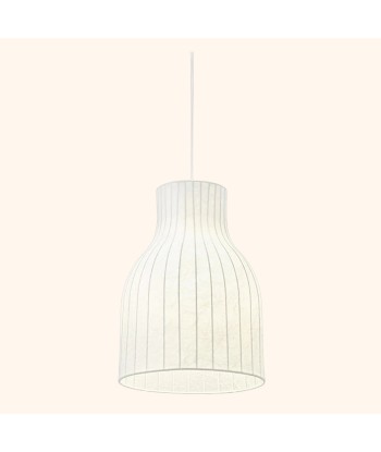 Suspension cloche rayée en soie minimaliste scandinave prix