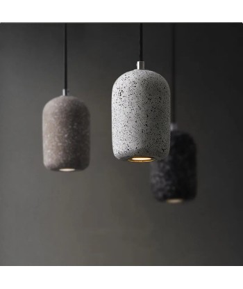 Suspension minimaliste ciment terrazzo industriel outlet