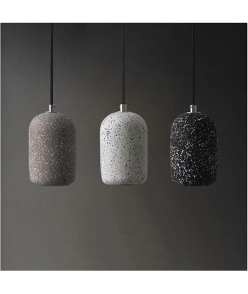 Suspension minimaliste ciment terrazzo industriel outlet