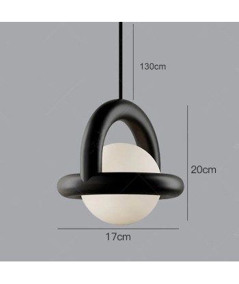 Suspension design moderne boule hantent personnes