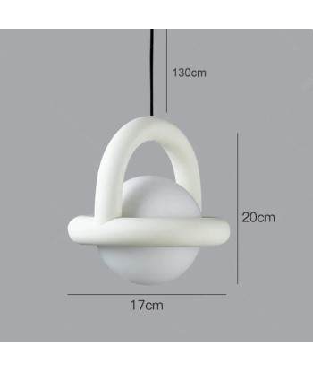 Suspension design moderne boule hantent personnes