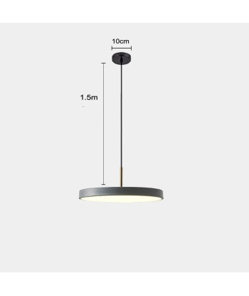 Suspension scandinave plat rond led prix