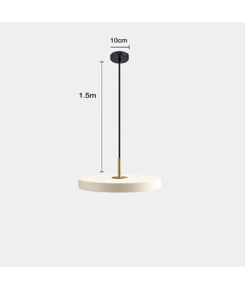 Suspension scandinave plat rond led prix