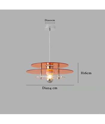 Suspension vintage triple plateaux colorés vente chaude votre 