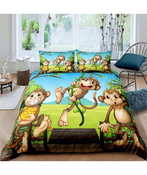 Children monkey duvet cover Vous souhaitez 