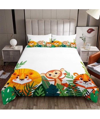 Animal monkey duvet cover pas chere