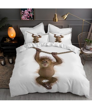 Roux monkey duvet cover Amélioration de cerveau avec