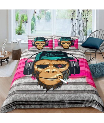 Cigarette monkey duvet cover Paris Déstockage Promo