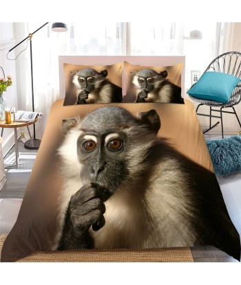 Duvet cover monkey thinker store