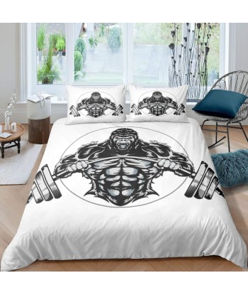 Gorilla bodybuilding duvet cover du meilleur 