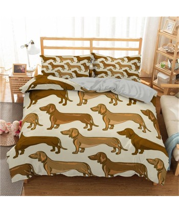 Dog print duvet cover Fin de série