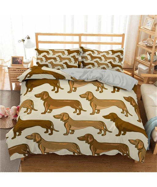 Dog print duvet cover Fin de série