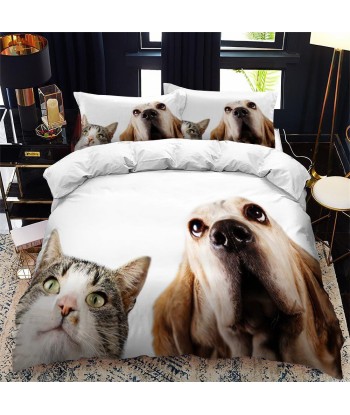 Dog bed set with cat les ctes