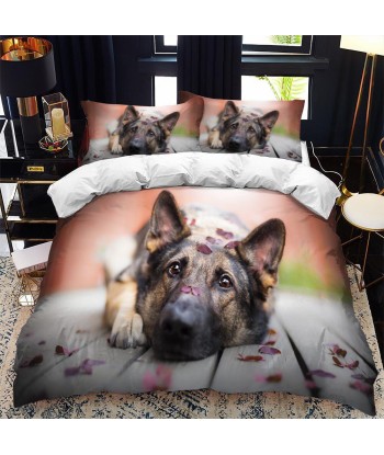 German Shepherd Duvet Cover Ears Vous souhaitez 