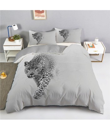 White leopard duvet cover suggérées chez