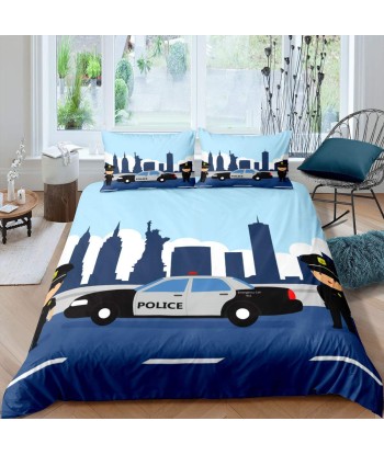 US police duvet cover français