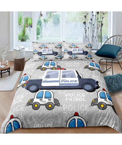 Police duvet cover 1 person acheter