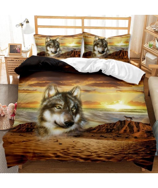 Sun Wolf Duvet Cover Fin de série