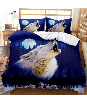 White wolf bed set de l' environnement